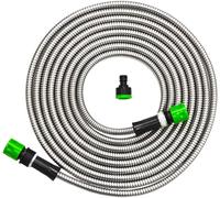 Tuyau Arrosage Jardin 7,5m sans Pli Acier Nettoyage Inoxydable Flexible