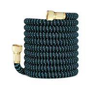 tuyau arrosage Tuyau d'arrosage extensible for jardin tuyau de nettoyage Flexible haute pression lave-auto en plastique buse d'eau for l'irrigation(A pcs hose-03,1/2''_75FT)