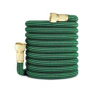 tuyau arrosage Tuyau d'arrosage extensible for jardin tuyau de nettoyage Flexible haute pression lave-auto en plastique buse d'eau for l'irrigation(A pcs hose-01,1/2''_100FT)