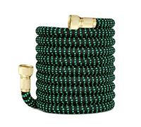 tuyau arrosage Tuyau d'arrosage extensible for jardin tuyau de nettoyage Flexible haute pression lave-auto en plastique buse d'eau for l'irrigation(A pcs hose-04,1/2''_25FT)