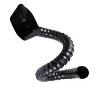 Tuyau Articulé Tuyau d'aspiration articulé, bras collecteur flexible d'extraction d'air avec capot, absorbeur de fumée for découpe laser et soudage(Dia-3in/75MM,L31.5"/0.8M/2.6FT)