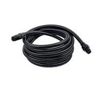 Tuyau aspiration flexible 7 mètres pour pompe à eau-diamètre 22mm avec crépine et clapet anti-retour