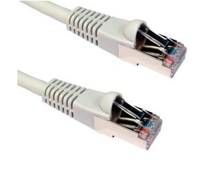 Tuyau blindé S/ftp Catégorie 6a/10g Pimf Losh ,05m Couleur Blanc