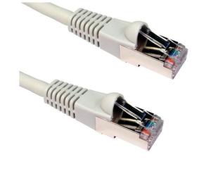 Tuyau blindé S/ftp Catégorie 6a/10g Pimf Losh ,05m Couleur Blanc