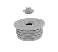 Tuyau Bouchon D'étanchéité, Silicone Bouchon D'étanchéité de Tuyau D'évacuation, Piscine Siphon de Sol Bouchon D'étanchéité de Salle de Bain de Cuisine Outils de Nettoyage D'égout, 70-75mm Gris