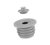 Tuyau Bouchon D'étanchéité, Silicone Bouchon D'étanchéité de Tuyau D'évacuation, Piscine Siphon de Sol Bouchon D'étanchéité de Salle de Bain de Cuisine Outils de Nettoyage D'égout, 40-50mm Gris