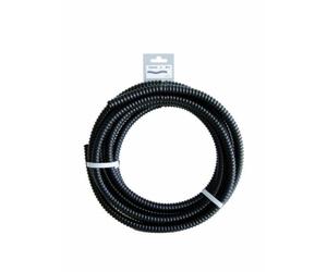 Tuyau cannelé noir 5m -diam. 19 mm