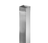 Tuyau carré 80 mm anthra-zinc- 0.70 mm x 2 m - 220020452