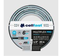 Cellfast Tuyau de jardin MULTIFLEX PRO, 6 couches, UV/algues, 35 bar, 1/2" 20 m