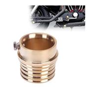 Tuyau Central D'échappement De Moto pour Dyna pour SPO&rtster XL1200 Iron 833 Road King Electra Glide Rétro Embout D'échappement en Laiton Tuyau Silencieux Moto Intermédiaire(B 2 inch)