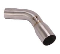 Tuyau Central D'échappement De Moto pour Kawaskai pour Ninja 125 Z125 2018-2023 Système D'échappement À Enfiler Silencieux À Maillon Central Modifié Silencieux De Moto Intermédiaire