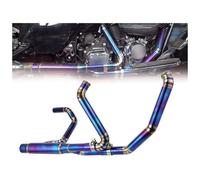 Tuyau Central D'échappement De Moto pour Road Glide Limited FLTRK 2020-2021 Ensemble D'accessoires Collecteur De Tête D'échappement Croisé Intermédiaire