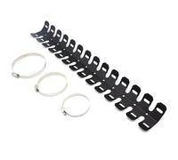 Tuyau Central D'échappement De Moto pour Suzuki pour Bandit 650S pour GSF 250 600 600S 650 650N 1200 1250 Couvercle De Protection Silencieux D'échappement Intermédiaire(490mm 2)