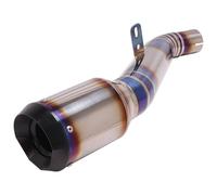 Tuyau Central D'échappement De Moto pour ZX-10R ZX10R 2016-2021 Échappement De Moto en Alliage De Titane Modifié Échappement Modifier Tuyau De Liaison Silencieux Slip on Intermédiaire(2)