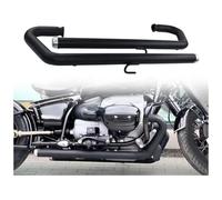 Tuyau Central D'échappement De Moto Système De Silencieux D'échappement Chromé À Double Sortie Modifié Accessoires Moto pour BMW R18 R 18 2020 2021 2022 2023 Intermédiaire