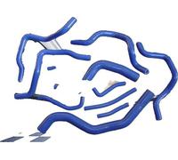 Tuyau chauffant en silicone pour radiateurs, température de service -60 à 260 degrés, pression de service 0,3 à 0,9 Mpa, pression d'éclatement 2 Mpa, bleu