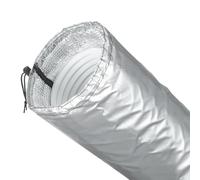 Tuyau climatique de revêtement d'isolation - Réciprocité thermique, isolation flexible des tuyaux | Mise en œuvre de désinstallation Contrôle de la puissance de l'air, Glissière -Le plus grand