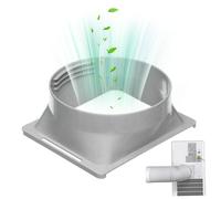 Tuyau Climatiseur Mobile 5,9 Pouces Carré Tuyau éVacuation Climatiseur Mobile, Evacuation Climatiseur Mobile Prend En Charge Le Port De Filetages De Tuyaux AC Dans Le Sens Des Aiguilles D'Une Montre