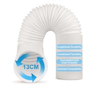 Tuyau Climatiseur Mobile, Tuyau D'évacuation D'air En Pvc Flexible Tube De Ventilation Universel Tuyau Kit Pour Climatiseur Mobile Diamètre 13cm/15cm (Diamètre extérieur 13CM*longueur 3M)