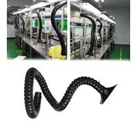 Tuyau collecteur de poussière flexible pour extracteur de fumée de soudure Longueur 1,5 m Diamètre 200 mm Idéal pour un usage commercial et résidentiel