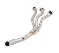 Tuyau Connexion D'en-tête Système D'échappement Complet Moto pour MT-09 pour FZ09/pour FJ09 pour XSR600 2014-2020 Silencieux sans Lacet 51mm D'échappement Tuyaux
