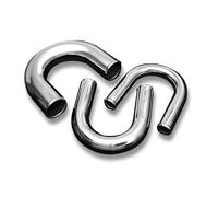 Tuyau coude aluminium 180' durite turbo intercooler radiateur toutes tailles
