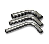 Tuyau coude aluminium 90' L durite turbo intercooler radiateur toutes tailles