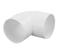 Tuyau coudé coudé à 90 ° pour tuyau de ventilation Ø 100 mm en plastique