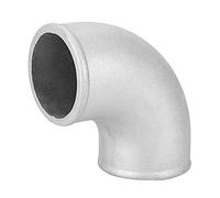 Tuyau coudé en aluminium coulé 90° 2 5'' pour intercooler et Haute durabilité installation facile pour les véhicules canadiens en hiver Remplacer les pièces usées ou cassées