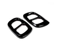 Tuyau Couvercle Silencieux 2 Pièces Embouts De Pot D'échappement Compatible Avec Benz Pour GLA Class X156 2015 2016 2017 2018(Black)