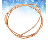 Tuyau Cuivre 6Mm,Tube De Réfrigération En Cuivre 6 Mm,Tube En Cuivre Pour Réfrigérateur 6 Mm,Tube 2 M Tube En Cuivre C1100 T2 À Bobine Souple Pour Climatiseur Réfrigérateur Od 6 Mm/Id 5 Mm