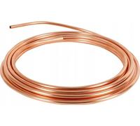 Tuyau cuivre anneau souple 30 mb eau huile gaz chauffage conduite d'eau conduite de gaz ; 5/8
