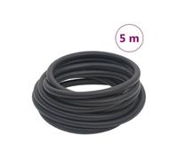 vidaXL Tuyau d'air hybride 5 m caoutchouc et PVC Noir