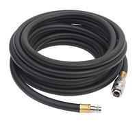 Tuyau d air hybride noir 0,6 5 m caoutchouc et PVC