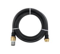 Tuyau d aspiration avec raccords en laiton noir 1,1 10 m PVC