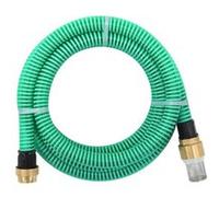 Tuyau d aspiration avec raccords en laiton vert 1,1 10 m PVC vert G