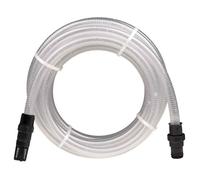 vidaXL Tuyau d'aspiration avec raccords en PVC transparent 1" 10 m PVC, tuyau, tuyau de pompe, tuyau d'arrosage, tuyau d'eau, tuyau d'arrosage