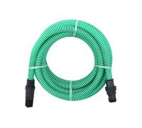 Tuyau d aspiration avec raccords en PVC vert 1 10 m PVC