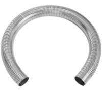 Tuyau D’échappement Flexible Universel 1000mm Tuyau D’échappement De Voiture Tube De Ventilation Quic Tubes Smoe Tuyau D’échappement Tuyau D’échappement Embout D’, 51mm Id 55mm Od
