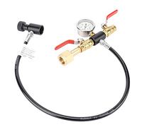Tuyau d'adaptateur de recharge de cylindre de CO2 EVTSCAN, Kit de connecteur de Station de recharge de CO2 pour remplir le réservoir de Sodastream de fabricant de soude(G1/2)