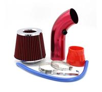Tuyau d'admission auto Kit D'admission D'air Modifié, Tête De Champignon, Filtre D'admission D'air Pour Voiture, Accessoires Automobiles(Red)