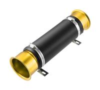 Tuyau d'admission d'air 76mm 3 pouces Universel Réglable Voiture Pour Admission D'air Pour Tuyau Conduit Pour Air Froid Pour Turbo Pour(Gold Tone)