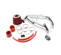 Tuyau D'admission D'air Automobile Pour 2006 2007 2008 2009 2010 2011 Pour Civic Pour EX/LX/DX 1.8L Rouge Noir 3'' Kit De Tuyau D'admission D'air Froid Filtre Sec(Rouge)