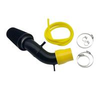 Tuyau D'admission D'air Automobile Pour Abarth 500 595 695 Kit D'admission D'air Système D'alimentation À Haut Débit En Position Boîte Air Pièces Rechange Performantes(Yellow Silicone Hose)