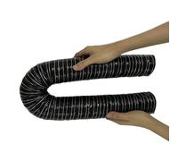 Tuyau D'admission D'air Capot Voiture 0.5m Tuyau Conduit D'air Résistant Chaleur Froide Résistance Température Tuyau Filtre Flexible ID: 20-115mm Tuyau D'admission D'air Voiture(70mm)
