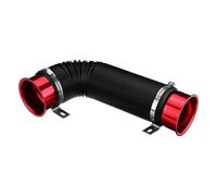 tuyau d'admission d'air Kit De Tuyau D'alimentation Flexible Pour Tuyau D'admission Filtre À Air De Voiture 76 Mm 1 M Avec Collier De Serrage D'admission De Tuyère EntréEs D'Air