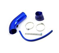 tuyau d'admission d'air Kit De Tuyaux D'admission D'air Turbo 3 Pouces 76 Mm Universel Pour Moteur Compresseur Turbine Voiture Filtre Capot Tuyau En Aluminium EntréEs D'Air(Bleu)