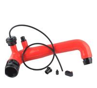 Tuyau D'Admission D'Air Kits Soupapes Décharge A1 A3 Pour Seat Pour Leon Pour VW Pour Golf Pour Skoda Pour Fabia 1.2Tsi 1.4tsi Pour Octavia 2015-on Durite Admission Air(Red hose)