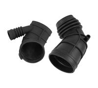 Tuyau d'admission d'air Turbo 13541435627 13541705209 2 Pièces Tuyau D'admission Filtre À Air Voiture Couvercle Anti-poussière Caoutchouc Pour BMW E46 320I 325I 323I 13541437191
