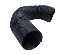 Tuyau D'Admission d'air Tuyau D'admission d'air Froid Flexible Accessoires De Voiture Universels pour Prises d'air De Véhicules Durite Admission Air(Black 50mm Diameter)
